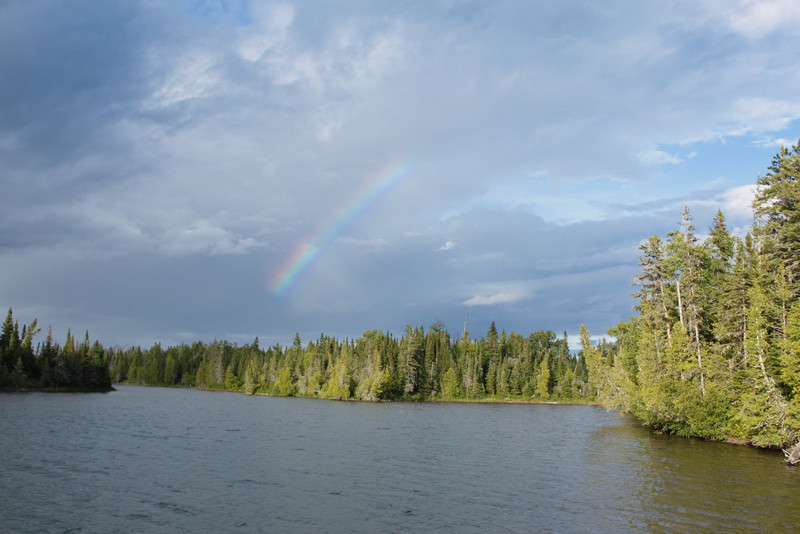 Rainbow at West Caribou